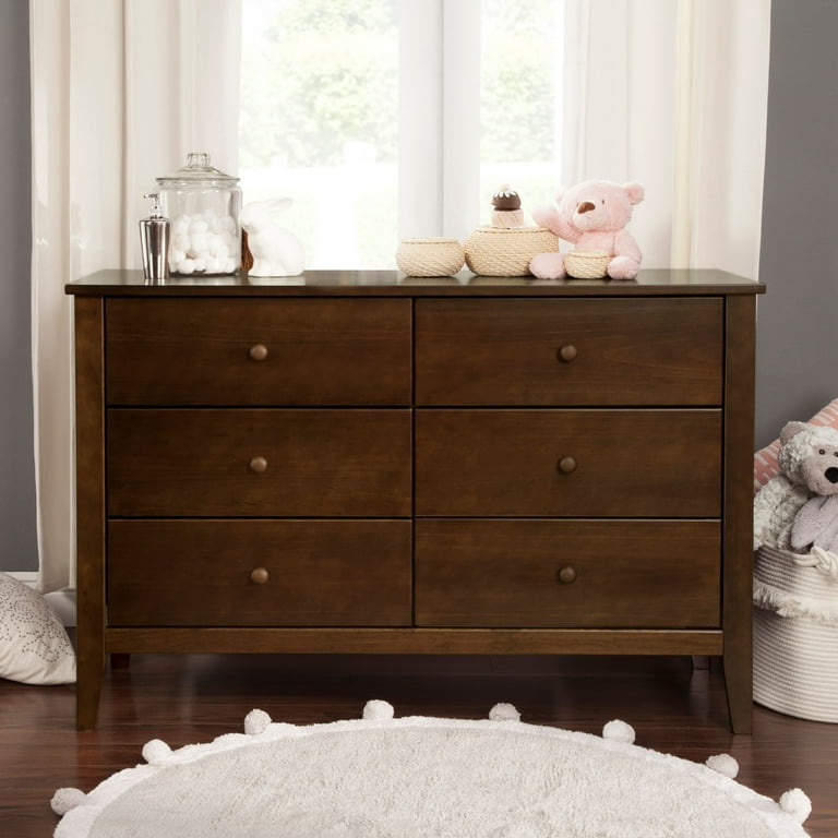 Carter's by DaVinci Morgan 6-Drawer Dresser in Espresso - Walmart.com