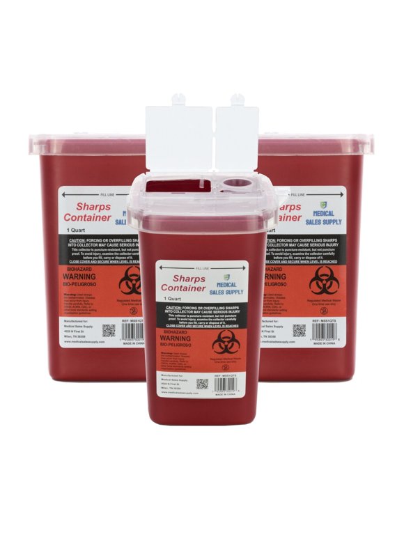 Sharps Containers in Diabetes Care