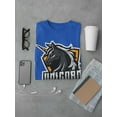 thumbnail image 3 of Unicorn Mascot Esport T-Shirt Men -Image by Shutterstock, Male Large, 3 of 4