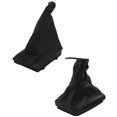 thumbnail image 4 of Funda de cuero Para palanca de cambios y freno de mano Yashi Para OPEL CORSA C TIGRA B CO negro, 4 of 5