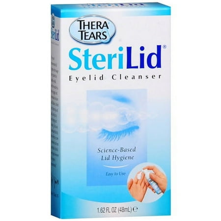 Thera Tears Sterilid Eyelid Cleanser - 1.62 Oz, 2 Pack