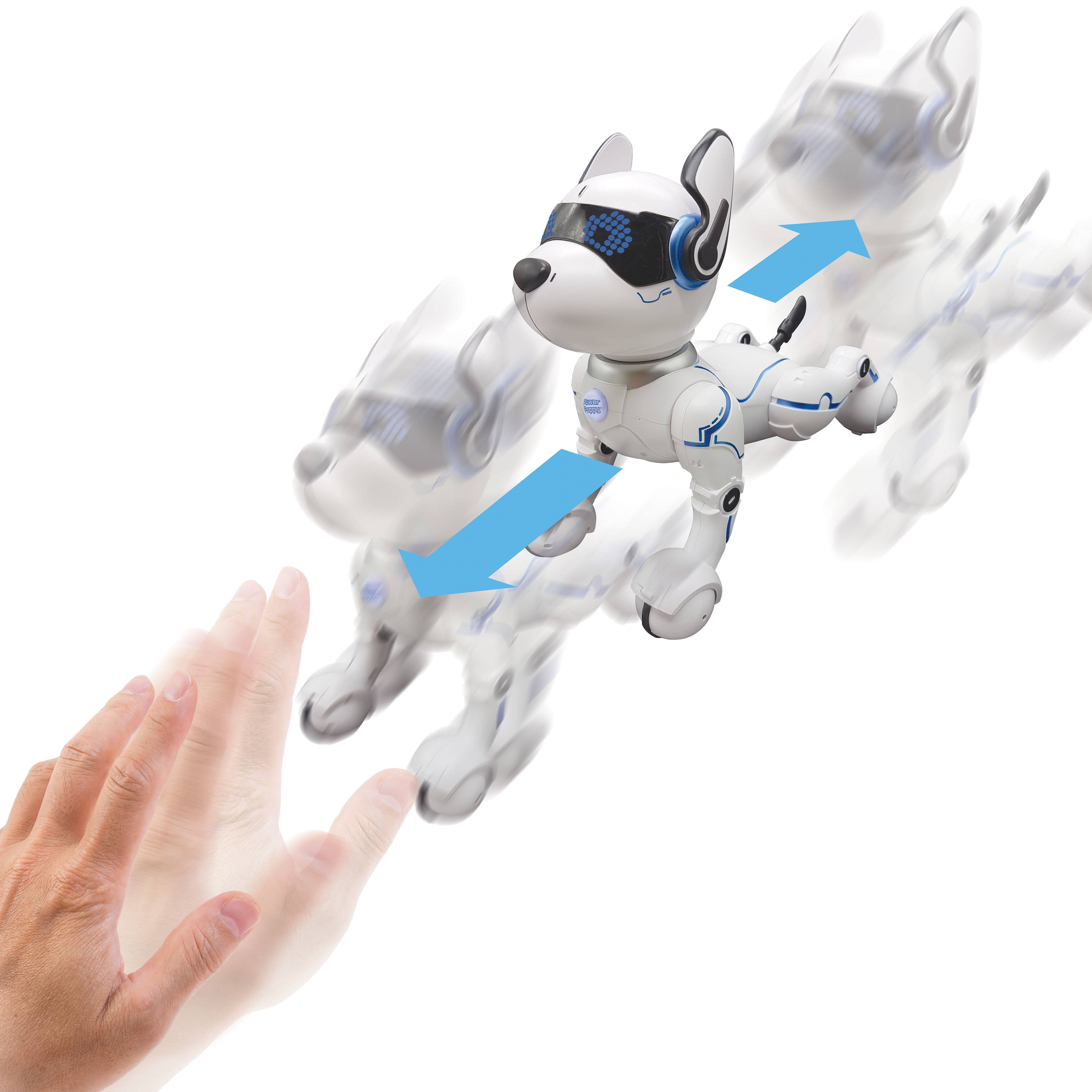 Lexibook Power Puppy Smart Robot Dog, Programmable and Rechargeable