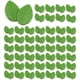 thumbnail image 1 of 200X Hojas de Flores Artificiales para Decoración de Bodas, Guirnalda, Follaje de Hojas de Rosas, Decorativa, Verde, 1 of 4