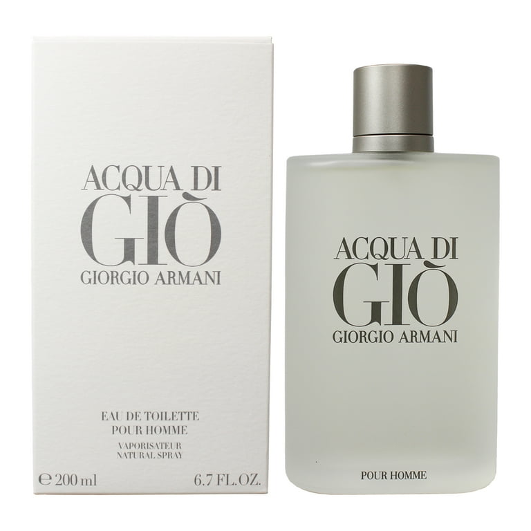 Giorgio Armani Aqua Di Gio Eau De Toilette Spray (6.7 Oz): Gift