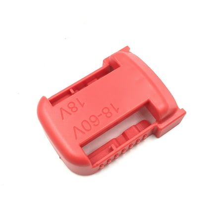 

ELENXS Battery Storage Rack Portable Wall-mounted Solid Color Stand Garage Factory Replacing Holder Replacement for Dewalt Li-batteries