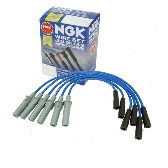 NGK Spark Plug Wire Set compatible with Dodge Caravan 3.3L V6 2001-2007
