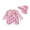 Pink Cherry, variant on BemeyourBBs Toddler Baby Girl One Piece Swimsuit with Hat Infant Baby Bathing Suit Rash Guard Strawberry Bow Cherry Print Long Sleeves Front Zipper Swimwear Summer Beachwear