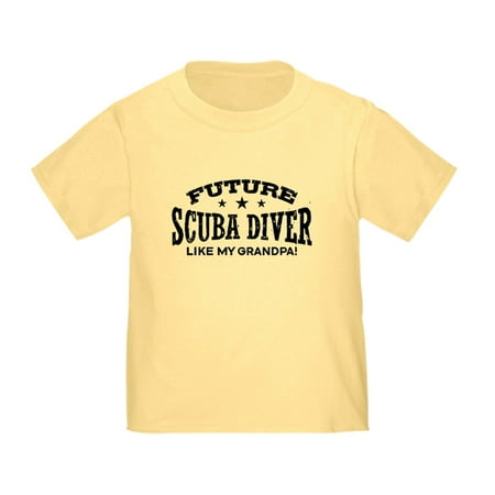 

CafePress - Future Scuba Diver Like My Grandpa Toddler T Shirt - Cute Toddler T-Shirt 100% Cotton