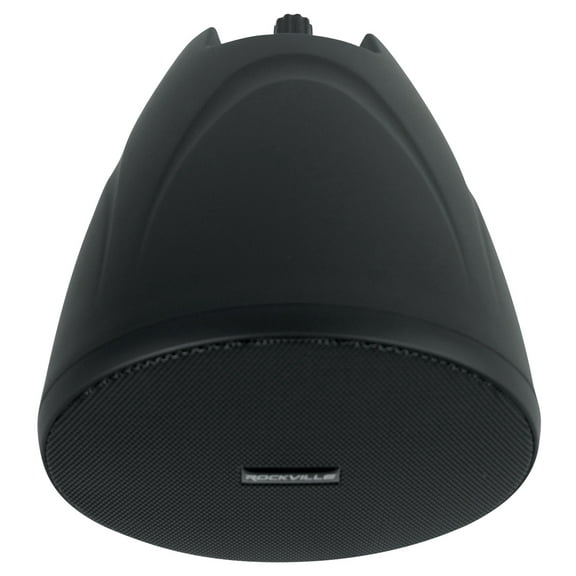 Rockville PEN-40T Black 4" 70V Hanging Pendant Speaker Commercial/Restaurant