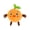 Orange, variant on Human Induction Musical Plush Toy, Interactive Fruit-Shaped Touch-Sensitive Rhythm Instrument, Educational Singing Stuffed Animal for All Ages,Fruit Style.