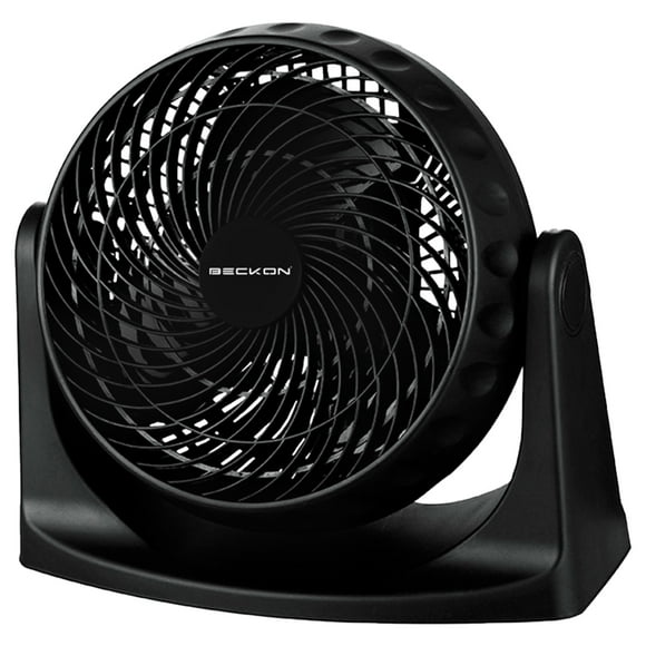 Ventilador de piso pared 2 en 1 turbo fan de 8 pulgadas 3 velocidades Negro BV-8 Beckon Beckon Beckon BV-8