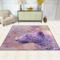 thumbnail image 3 of BZSMCE Vintage Area Rugs Purple Leopard Charm Creative Area For Home, 3 of 7