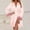 Pink, variant on Elegant Ladies Feather Robe - for Weddings Makeup Sessions and - Sleepwear for Bridesmaids and Fashion-Forward Women