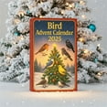 thumbnail image 2 of Bird Advent Calendar 2025, 24 Days Christmas Countdown, Christmas Bird Advent Calendar, Acrylic 2D Hanging Decorations for Christmas Tree, Holiday Gift for Bird Lovers & Families, 2 of 5