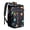 Black-294, variant on Yellow Lemon Themed Cooler Backpack - 20L Insulated Leakproof Lunch Bag, Multiple Pockets for Organization - Great for Workers & College Students