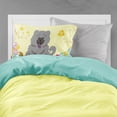 thumbnail image 2 of Carolines Treasures BB6139PILLOWCASE Easter Eggs Chow Chow Blue Fabric Standard Pillowcase Standard multicolor, 2 of 2