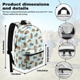 thumbnail image 7 of Psesaysky Cute Capybara Trippy Mushroom Backpack Kids School Bag, Cartoon Butterfly Snail BookBags 4 Pcs Lunch Box Water Bottle Carrier Bag, Starry Girls Boys Large Capacity Rucksack, 7 of 7