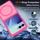 thumbnail image 2 of Funda para Samsung Galaxy Z Flip 7 con Protector de Pantalla Rosa Fucsia, 2 of 7