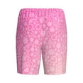 thumbnail image 5 of Easygdp Breast Cancer Pink Ribbons Awareness Men's Short Pajama Pants, Sleep Shorts, Household Pants, Casual Pants with Pockets - Small, 5 of 9