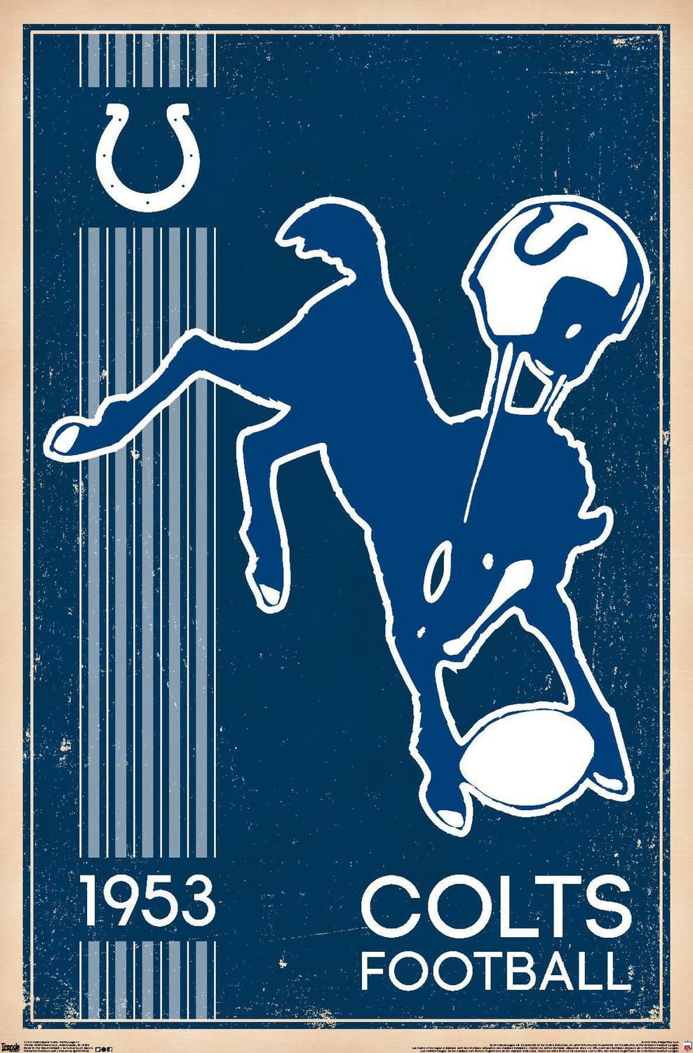 NFL Indianapolis Colts - Logo rétro 14