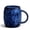 Cobalt Blue, variant on HEETHYCOOL 21 oz Large Ceramic Coffee Mug, Handmade Unique Texture Pottery Tea Cup, Amber Yellow