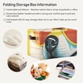 thumbnail image 6 of Dog Shiba Inu Sunglasses Storage Bins Baskets With Handles Storage Box Clothes Organizer Organization Toys, 6 of 7