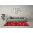 thumbnail image 3 of Ahgly Company Indoor Rectangle Animal Red Traditional Area Rugs, 2' x 5', 3 of 4