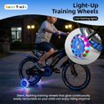 KANGDARPET Kids Bike [inch] Inch with Light Up Training Wheels ...