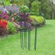 thumbnail image 4 of Soporte para Plantas Jardín Soporte para Escalada Soporte para Macetas en Forma Corazón Metal Hierro Jardín Poste Fijo (6 Piezas) Semicírculo 25 * 40 CM, 4 of 9