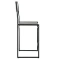 thumbnail image 4 of SAFAVIEH Layne Scandinavian Style Counter Stool, Black (18 in. W x 18 in. D x 47 in. H), 4 of 10