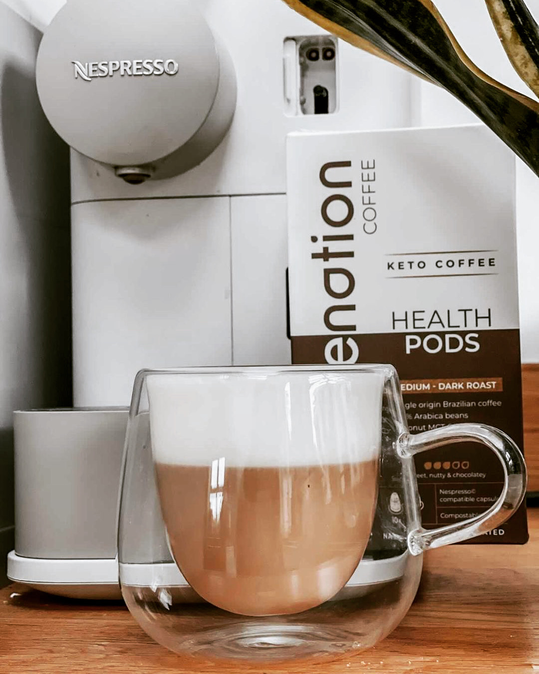Rejuvenation Water Keto Coffee Nespresso Original Line Pods - 100 pods