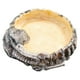 thumbnail image 2 of Comedero para reptiles de agua poco profunda con escalón interior, accesorio para animales pequeños, bandeja de agua de resina versátil de 15 cm de, 2 of 8