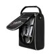 thumbnail image 5 of Bolsa de zapatos de golf portátil con bolsillo con cremallera de doble extremo Bolsa de almacenamiento de zapatos Bolsa de zapatos deportivos Negro Baoblaze Estuche para zapatos de golf, 5 of 7