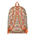 thumbnail image 3 of Stylish Boho Mandala Backpack Tote for Women Men, Floral Print Bookbag with Laptop Sleeve, Durable College School Work Travel Carry On, Gift Idea, 3 of 5