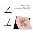 thumbnail image 6 of SaniMore for iPad Pro 11" 4th/3rd/2rd/1st Gen 2022/2021/2020/2018 Intelligent Power-Saving Case, PU Leather Case with Adjustable Kickstand Shockproof Protective Case for Women, Colorful Butterfly, 6 of 9
