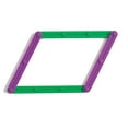 thumbnail image 5 of edxeducation GeoStix Deluxe Set - Learn Geometry with 100 Flexible Construction Sticks - Includes 2 Protractors and Activity Cards - Manipulative for Math Art and Fine Motor Skills, 5 of 5