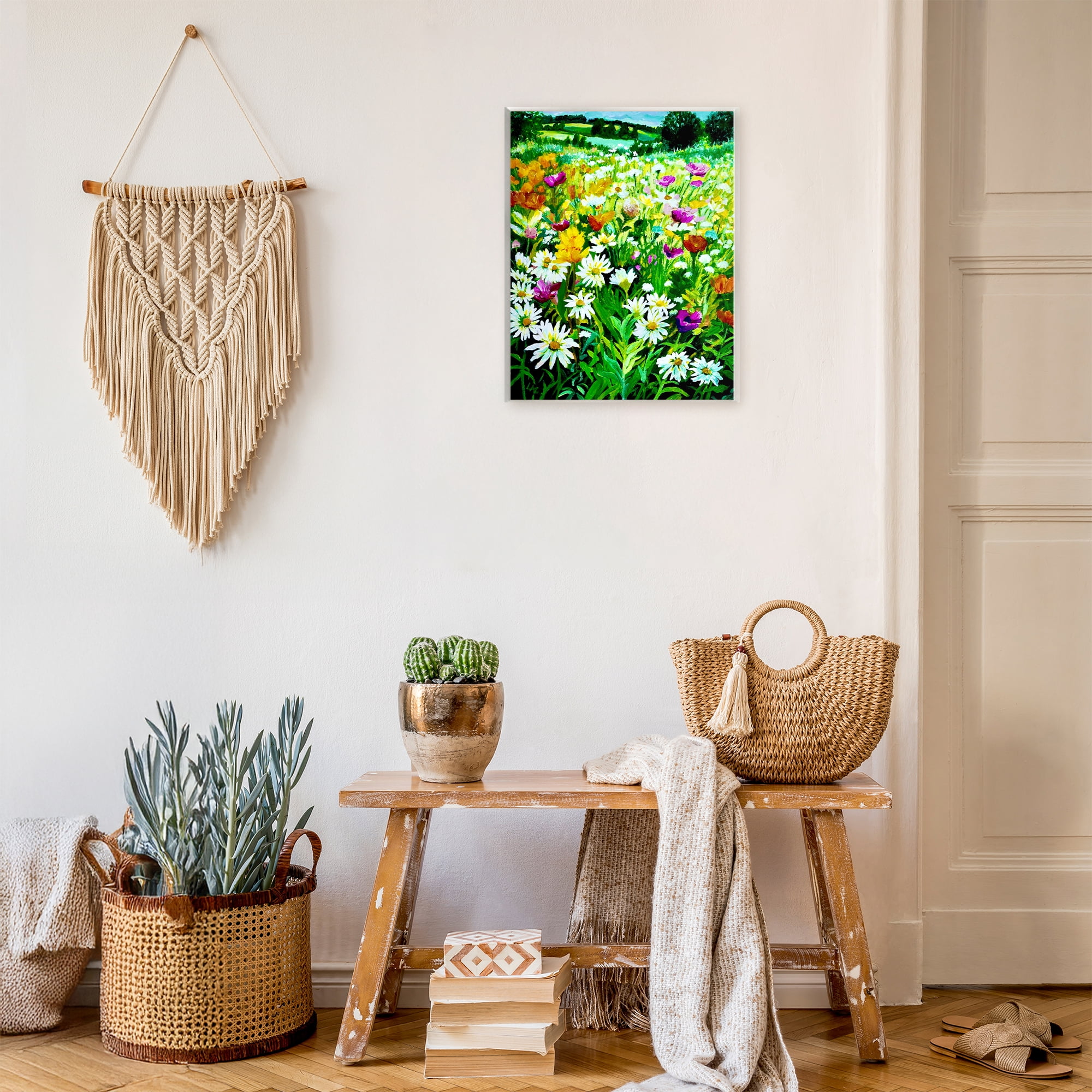 Stupell Industries Hillside Fusion Meadow Wall Plaque Art, design by Lee Ann Zirbes