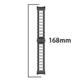 thumbnail image 5 of Correa De Reloj De Acero Inoxidable Compatible Con Fitbit Charge 5, Pulsera Clásica De Liberación Rápida, Correa De Reloj Con Herramienta Para Hombres Y Mujeres Vogacara EL017351-01, 5 of 5