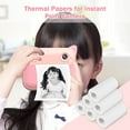 thumbnail image 3 of Mistaha Thermal Paper Roll 57*30mm Printing Paper for Label Printer Kids Instant Camera Refill Print, 3 of 5