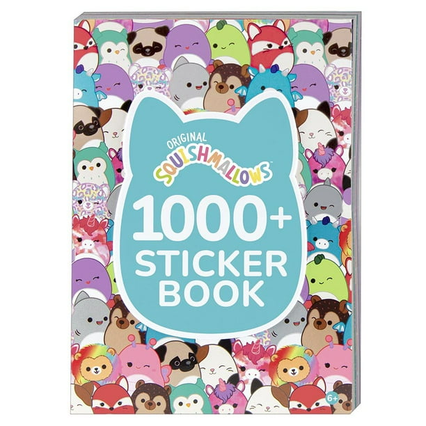 Squishmallows 1000+ Sticker Book - Walmart.com