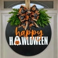 thumbnail image 4 of Themed 3D Pumpkin Leaf Door Sign Wall Décor Rustic Farmhouse Style, 4 of 6