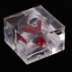 thumbnail image 5 of Medidor de flujo de refrigeración por agua acrílico G1 / 4 indicador de flujo de rosca 3 vías rojo perfke Medidor de flujo acrílico, 5 of 5
