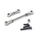 thumbnail image 1 of Bewildely 1/28 RC Car Servo Link Rod varillas de conexión de dirección conjunto ensamblado azul Kits de construcción modelo Plata, 1 of 6