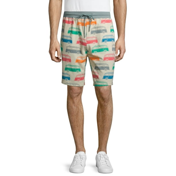 no boundaries men's woven jogger shorts