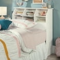 thumbnail image 5 of Sauder Shoal Creek Twin Bookcase Headboard in White, 5 of 14