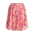 thumbnail image 5 of Time and Tru Women's Sunburst Pleat Mini Skirt, Sizes XS-XXXL, 5 of 5