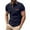 Navy, variant on HCNTES Men's Casual Polo Shirts Classic Basic Short Sleeve Shirt Solid Color Tees Stylish Tops(White,M)