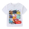thumbnail image 2 of Disney Cars Lightning McQueen Short Sleeve T-Shirt and Mesh Short Set (Boys), 2 Piece Set, Sizes 2T-7, 2 of 7