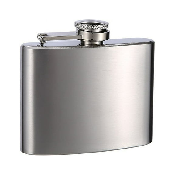 4oz Hip Flask, Stainless Steel