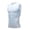 A003-White, variant on Compression Shirt Men Slimming Body Shaper Vest Crewneck Workout Shirts Tummy Control Undershirts